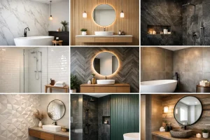 9 Best Bathroom Wall Panel Designs for Homes