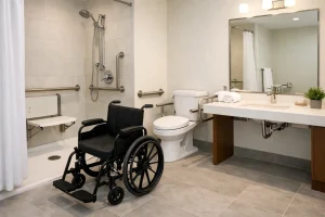 An Accessible Bathroom Conversion Example