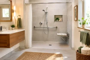 A Mobility Shower Room Example That Feels Like Home